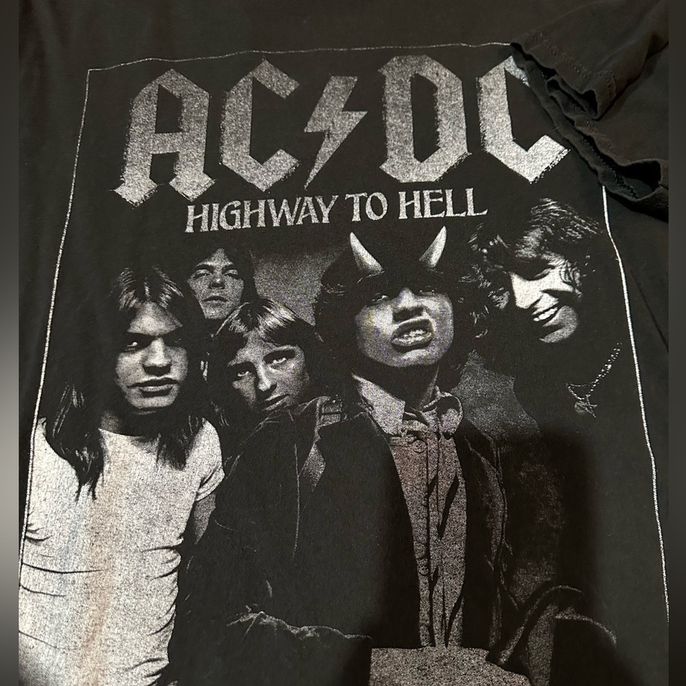 Short sleeve AC/DC shirt